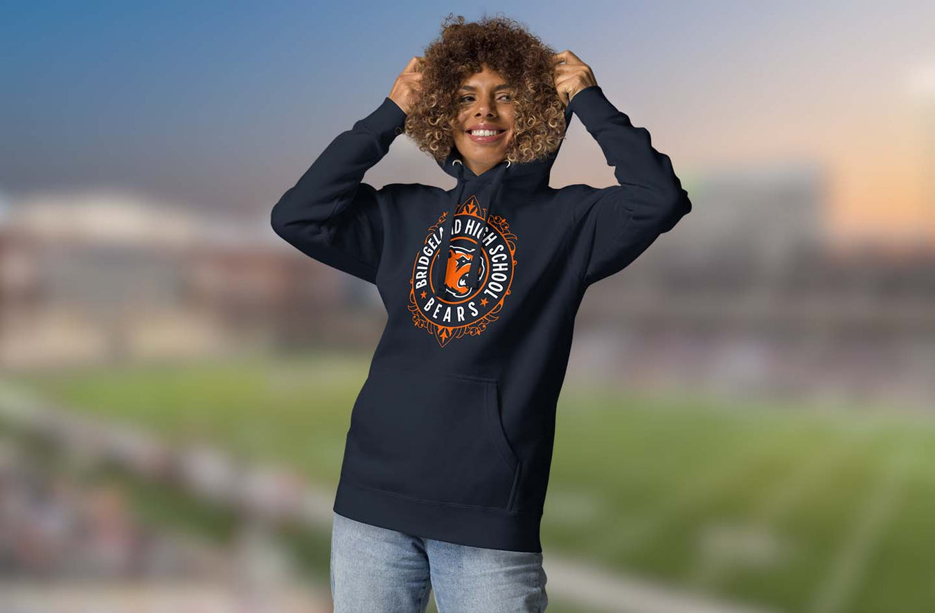 Bridgeland High School Bears Premium Hoodies