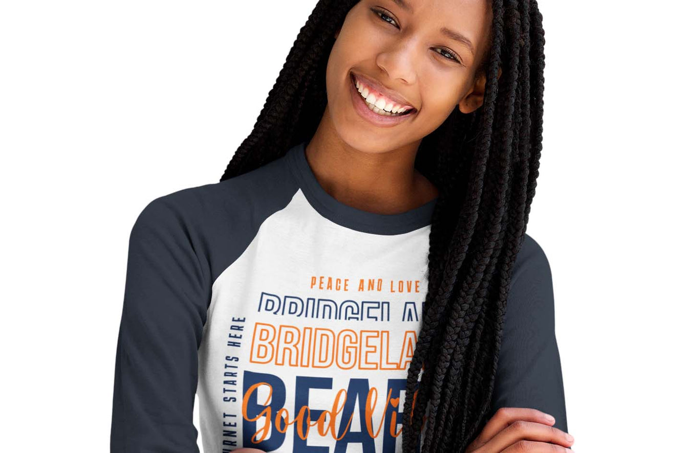 Bridgeland High School Raglan T-shirts