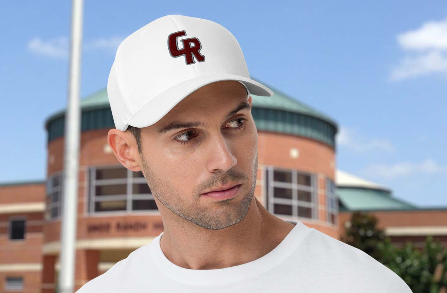 Cinco Ranch Cougars High School Baseball Caps (PF) — District 63 Apparel