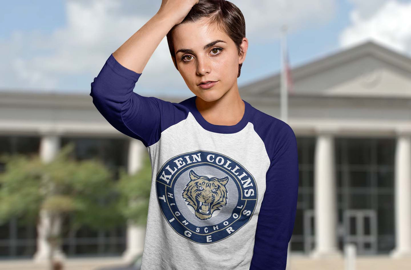 Klein Collins High School Raglan t-shirts