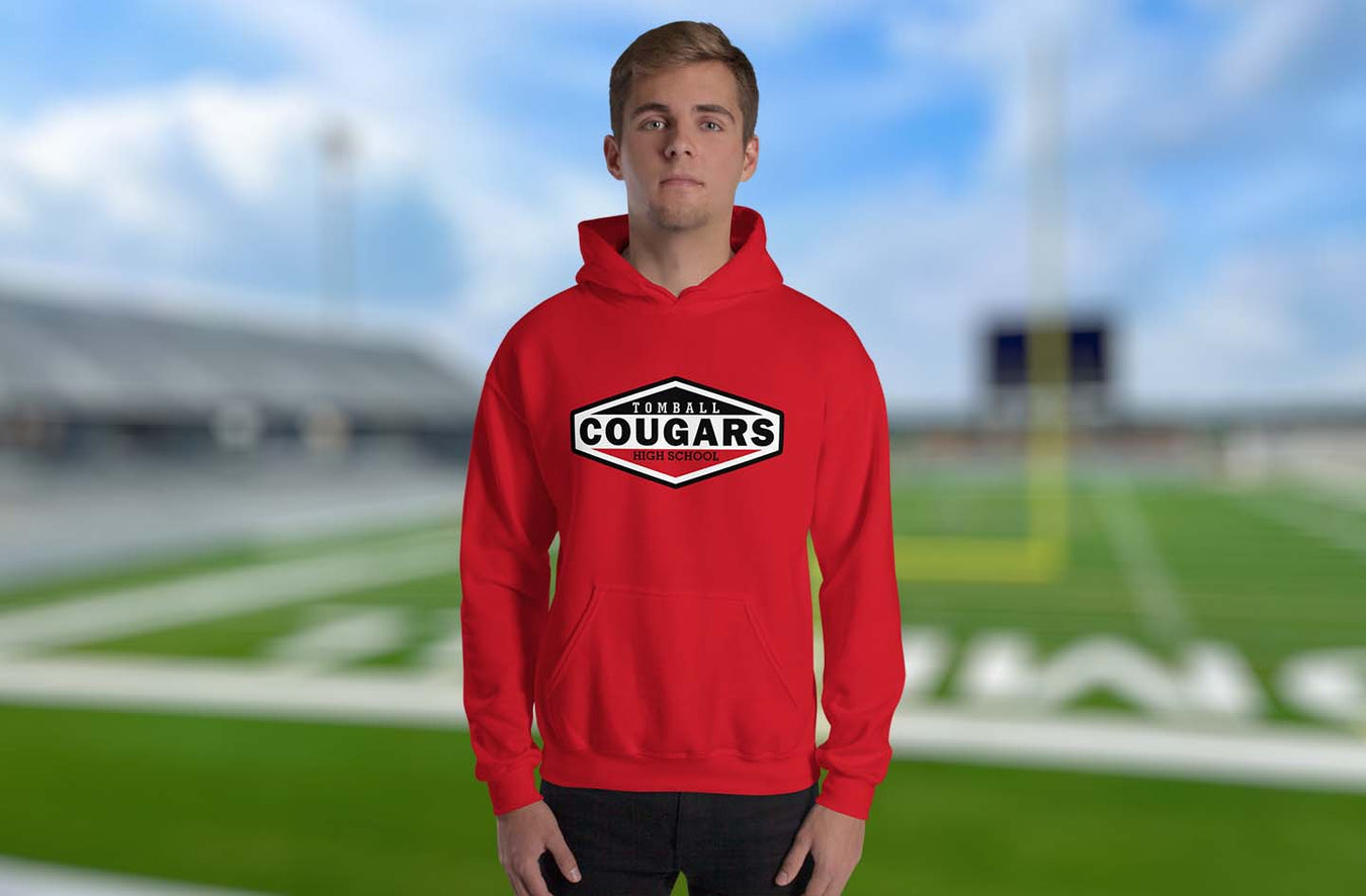 Tomball High School Cougars Classic Hoodies