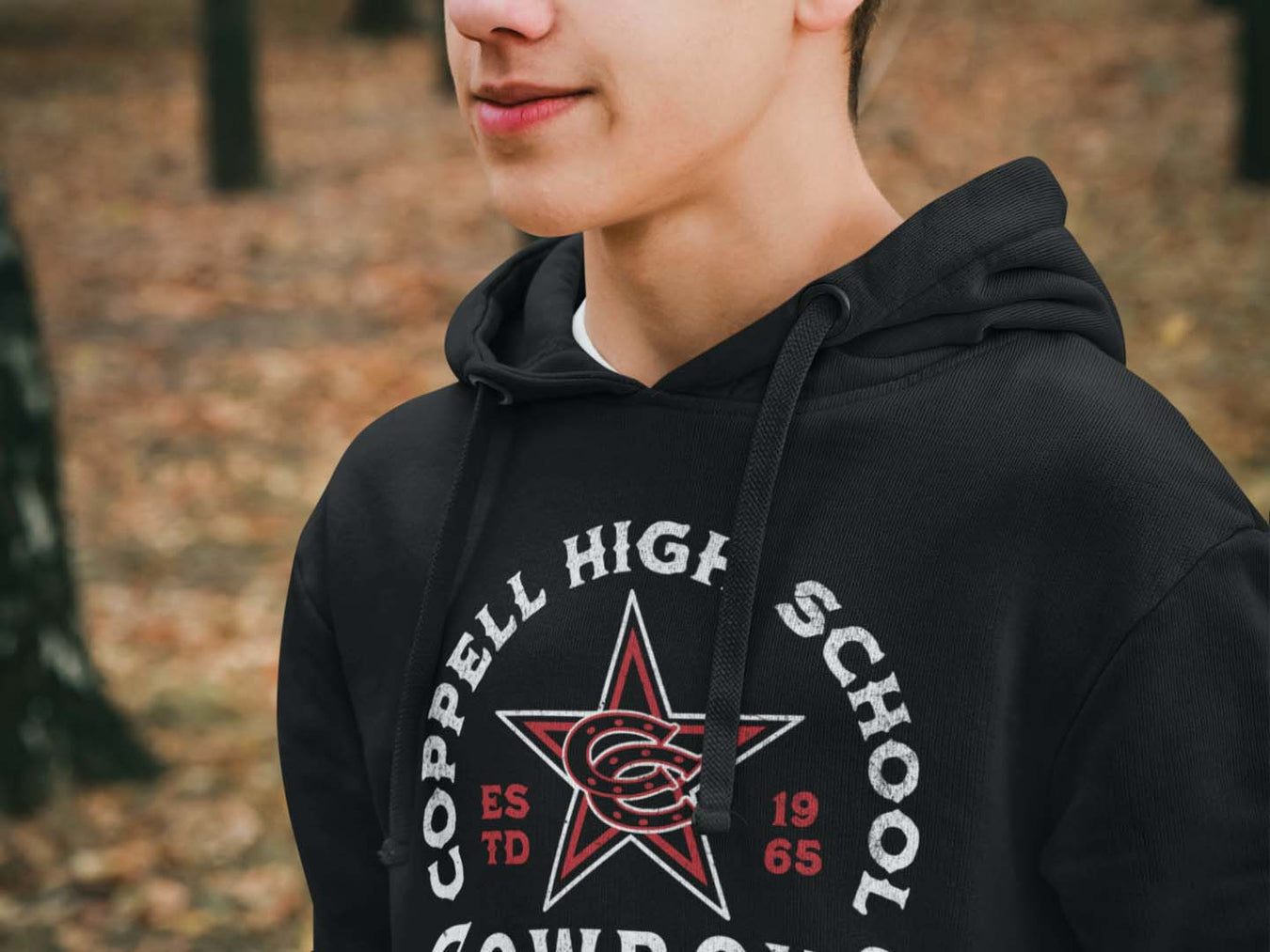 Coppell High School Cowboys Premium Hoodies