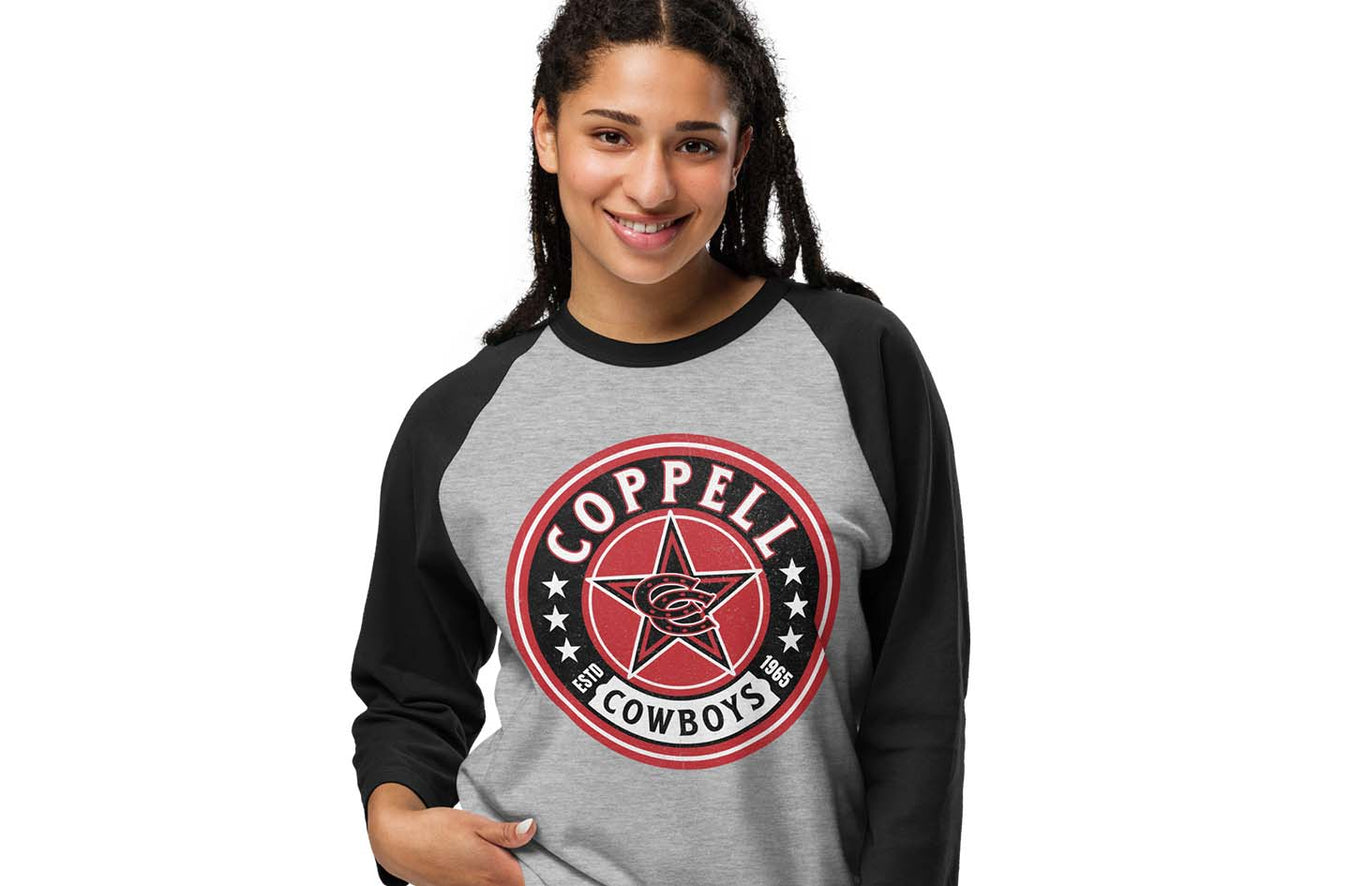 Coppell High School Cowboys Raglan T-shirts