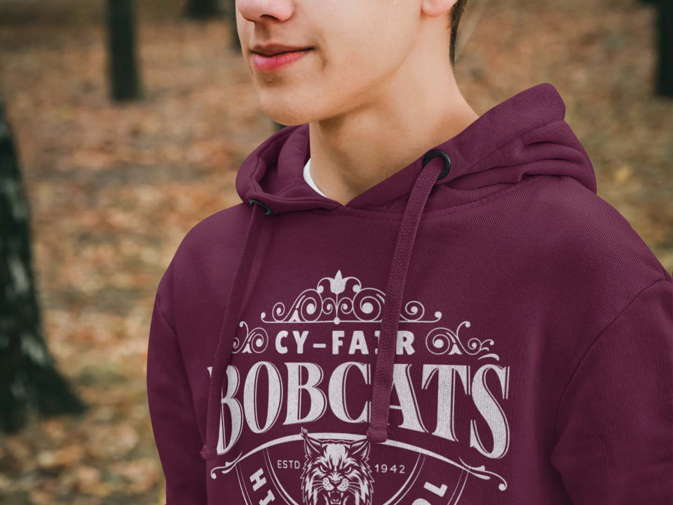 Cy-Fair High School Bobcats Premium Hoodies