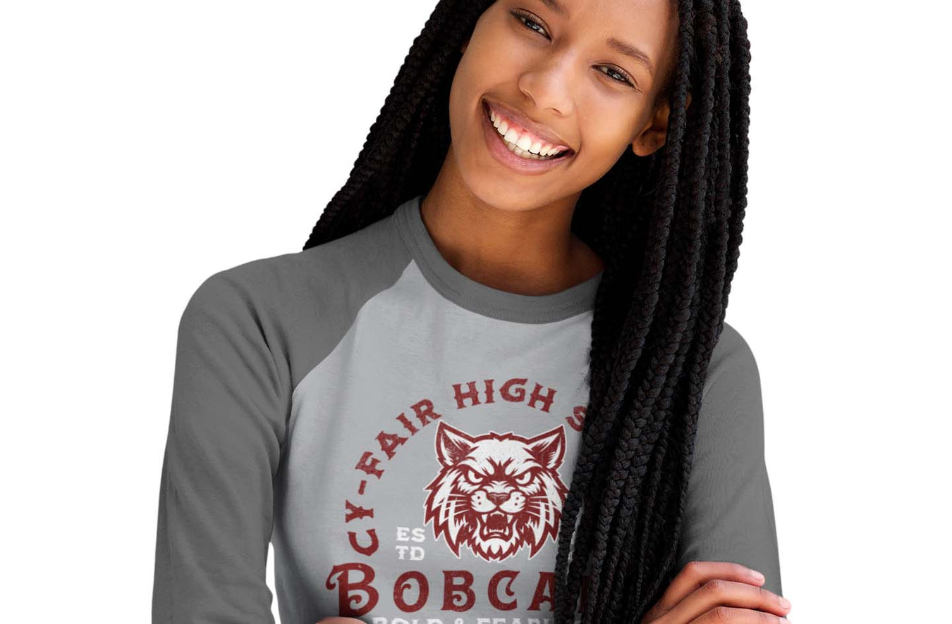 Cy-Fair High School Raglan T-shirts