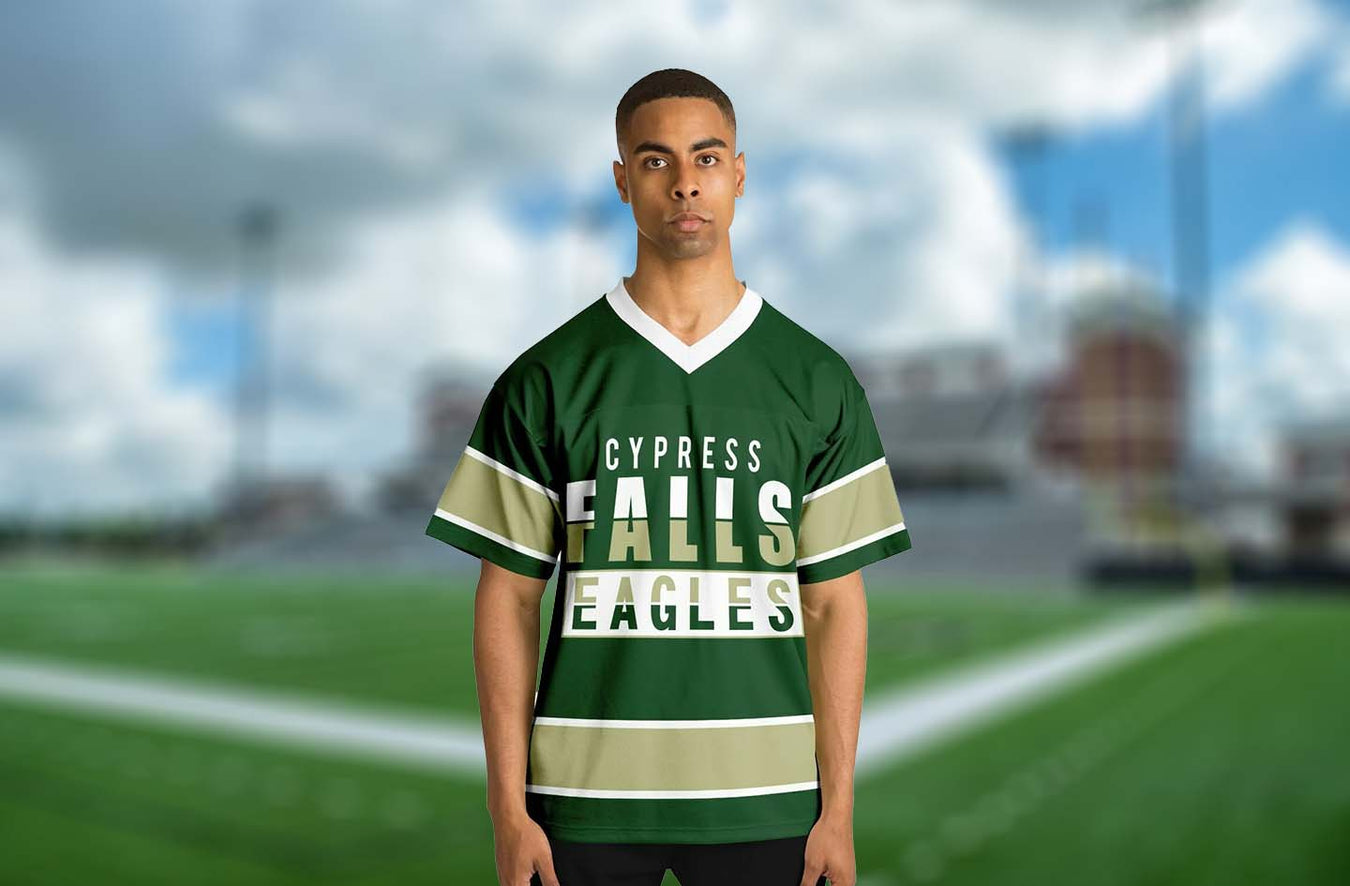 Cypress Falls High School Eagles Football Jerseys Collection Page