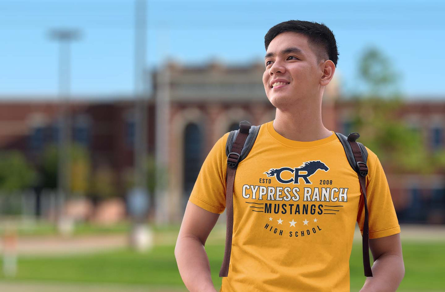 Cypress Ranch High School Mustangs Classic Unisex T-shirts — District ...