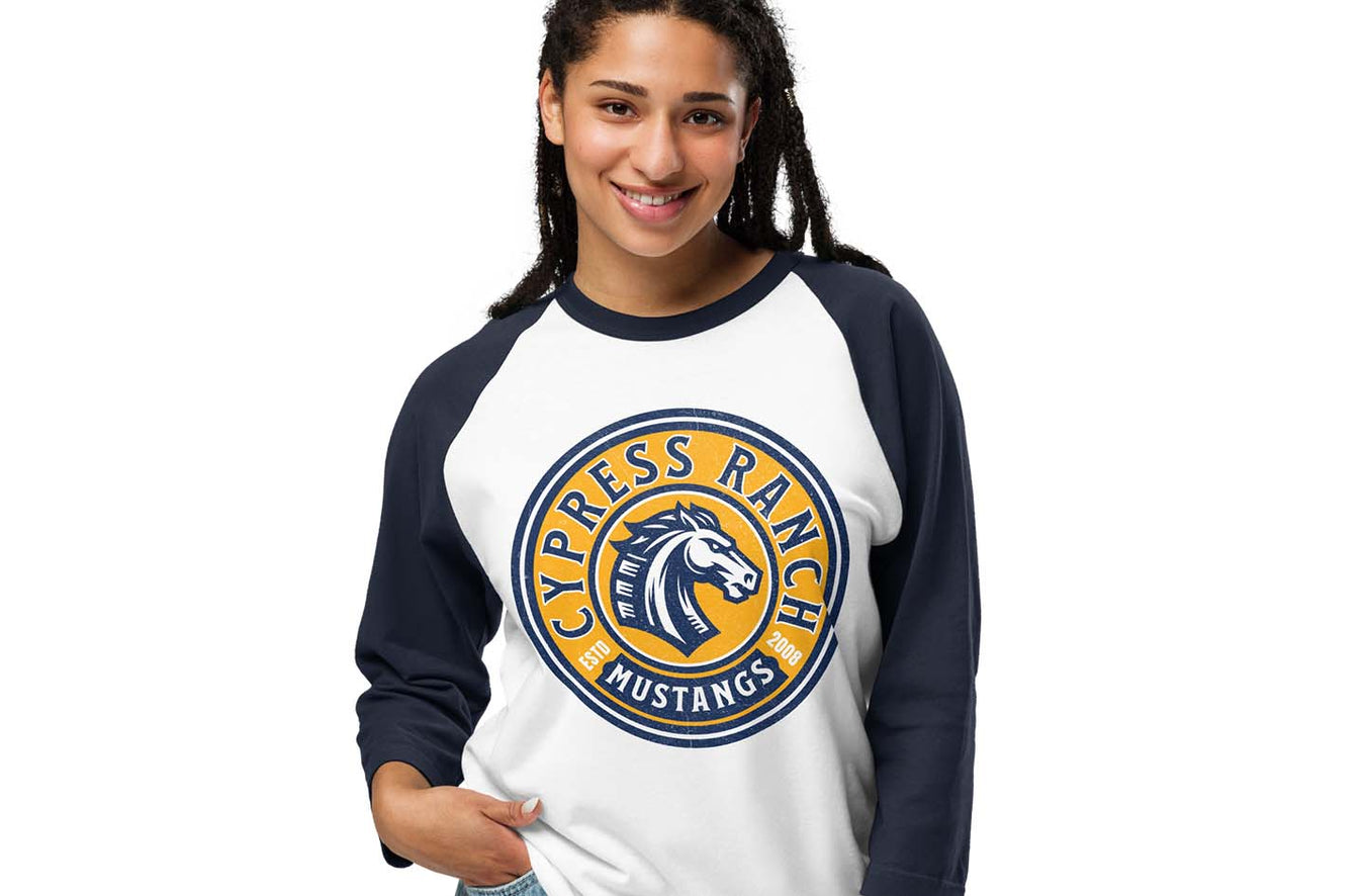 Cypress Ranch High School Raglan T-shirts