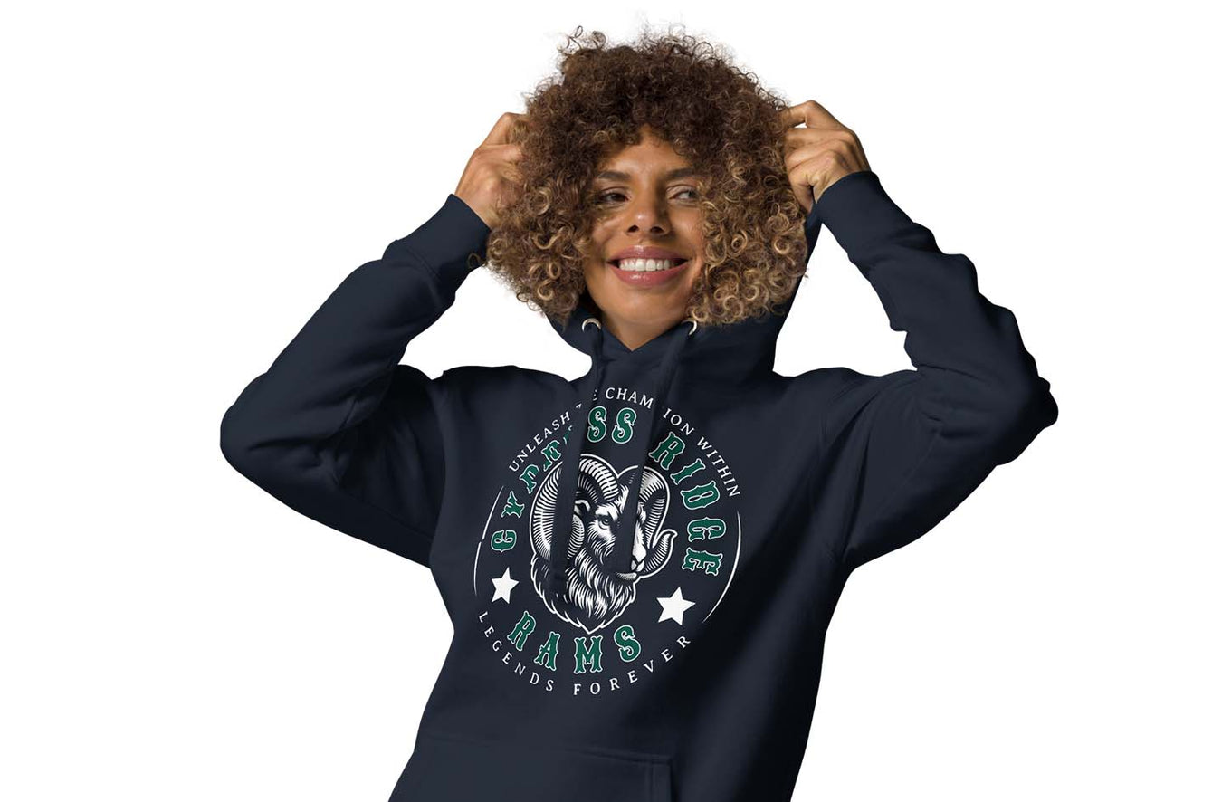 Cypress Ridge High School Rams Premium Hoodies