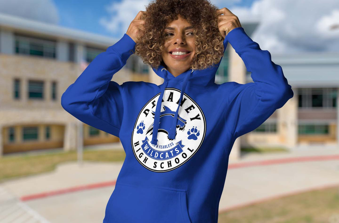 Dekaney High School Wildcats Premium Hoodies