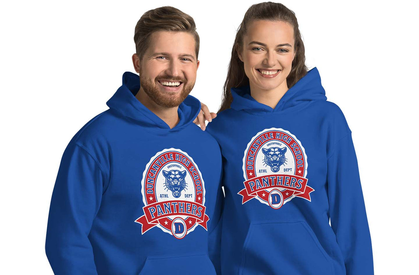 Duncanville High School Panthers Classic Hoodies