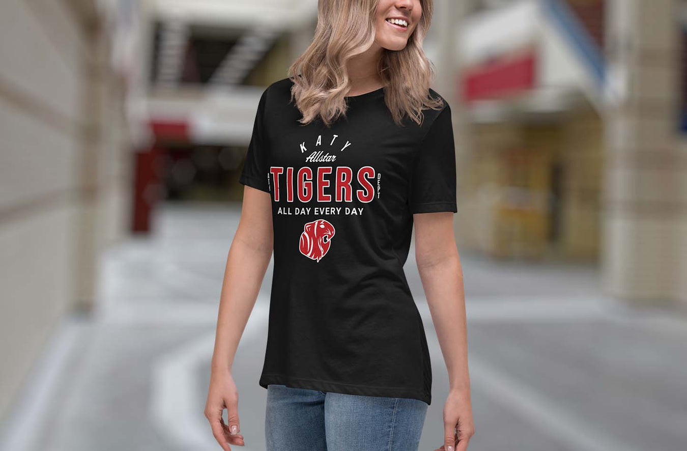 Katy High School Tigers Women's T-shirts Collection Page