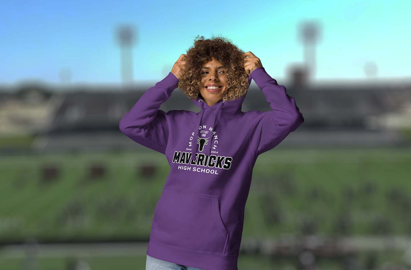 Morton Ranch High School Mavericks Premium Hoodies Collection Page