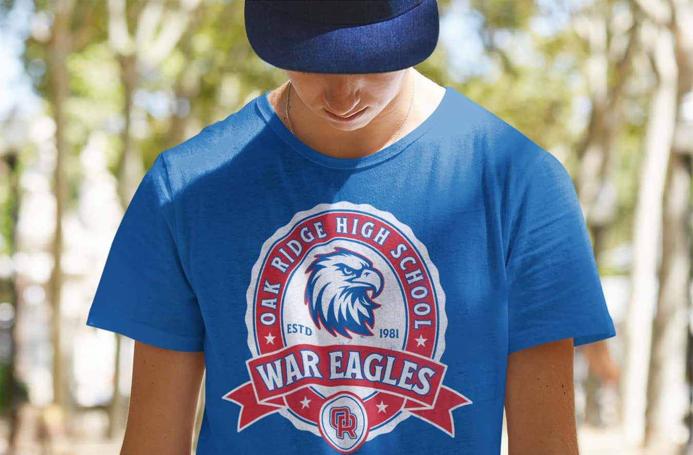 Oak Ridge High School War Eagles Classic T-shirts