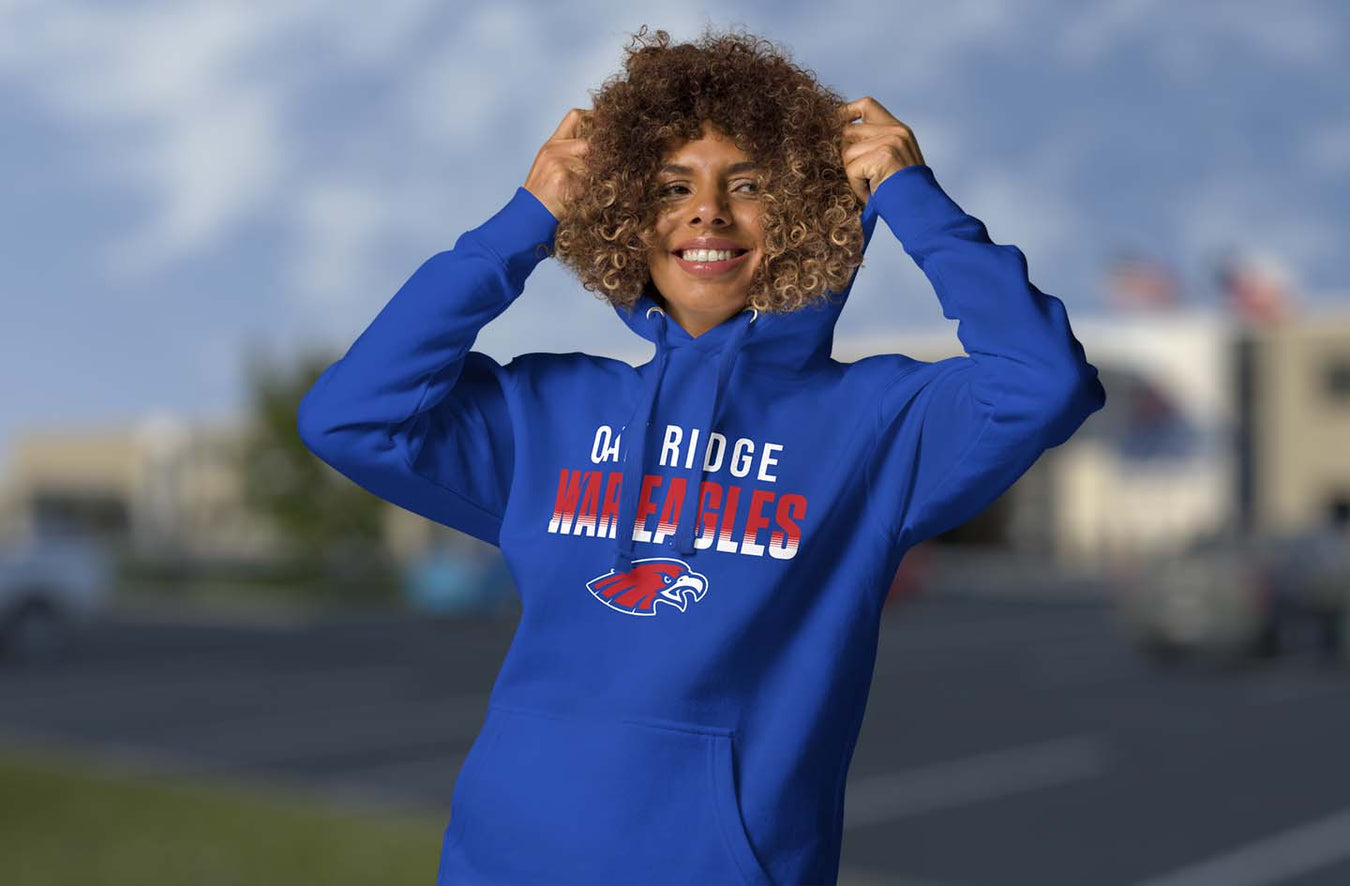 Oak Ridge High School War Eagles Premium Hoodies Collection Page