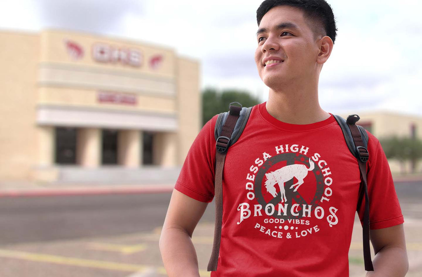 Odessa High School Bronchos Classic T-shirts