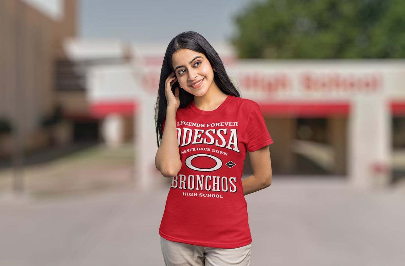 Odessa High School Bronchos Women's T-shirts Collection Page