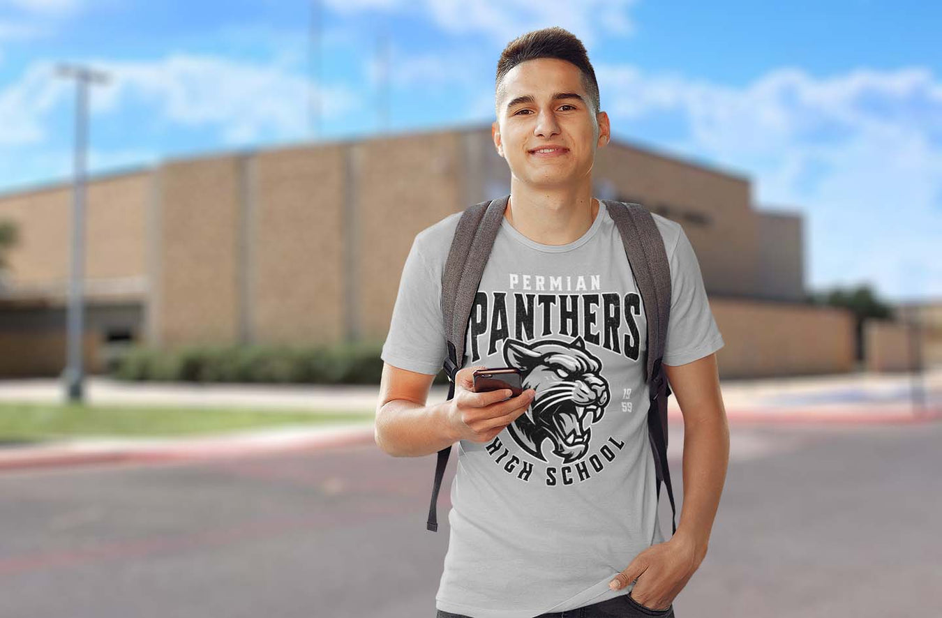 Permian High School Panthers Premium T-shirts