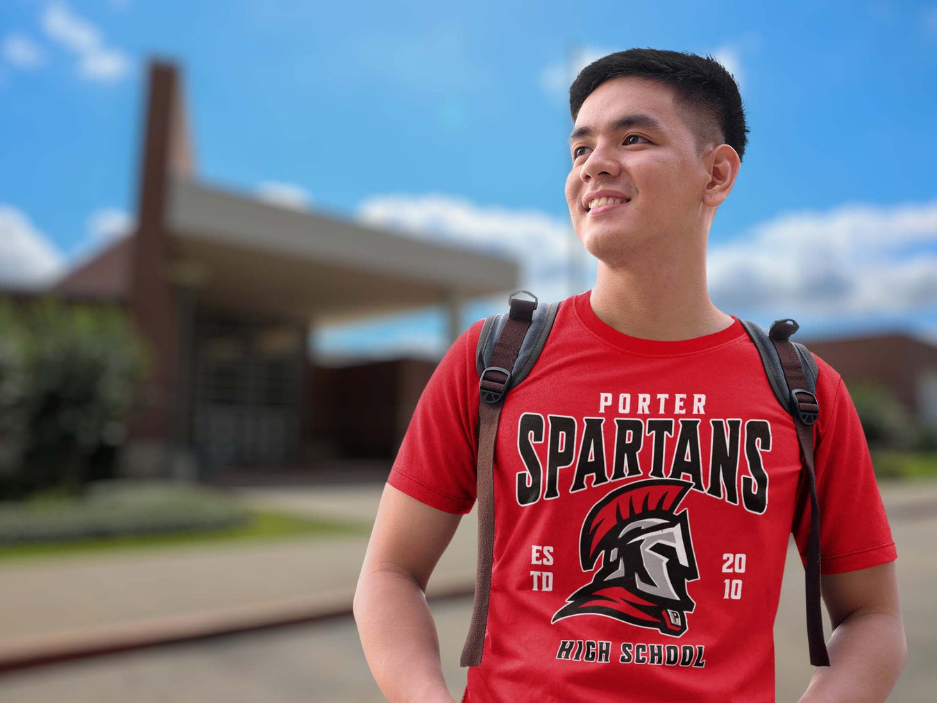Porter High School Spartans Classic T-shirts Collection Page