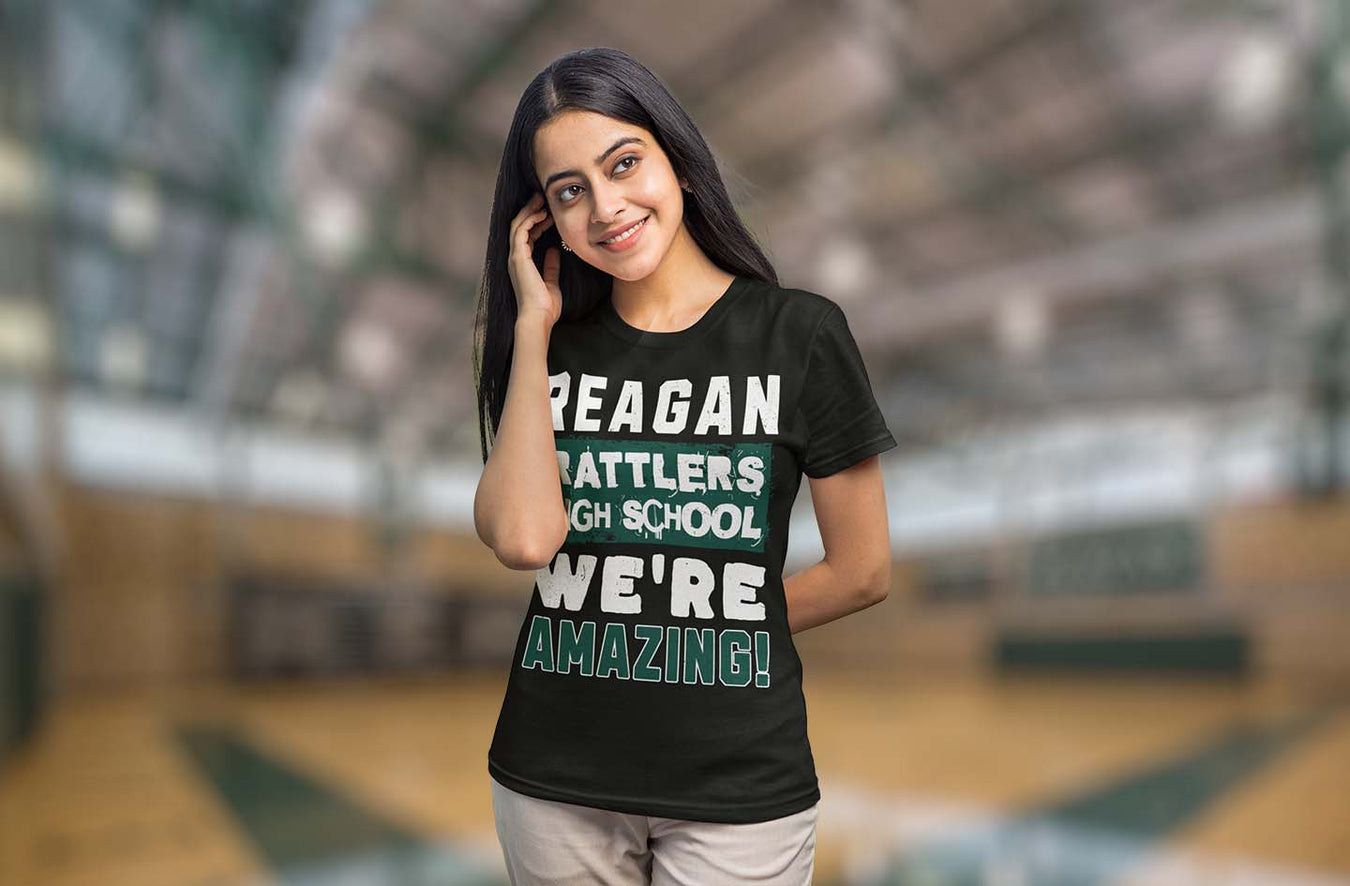 Reagan High School Rattlers Women's T-shirt Collection Page