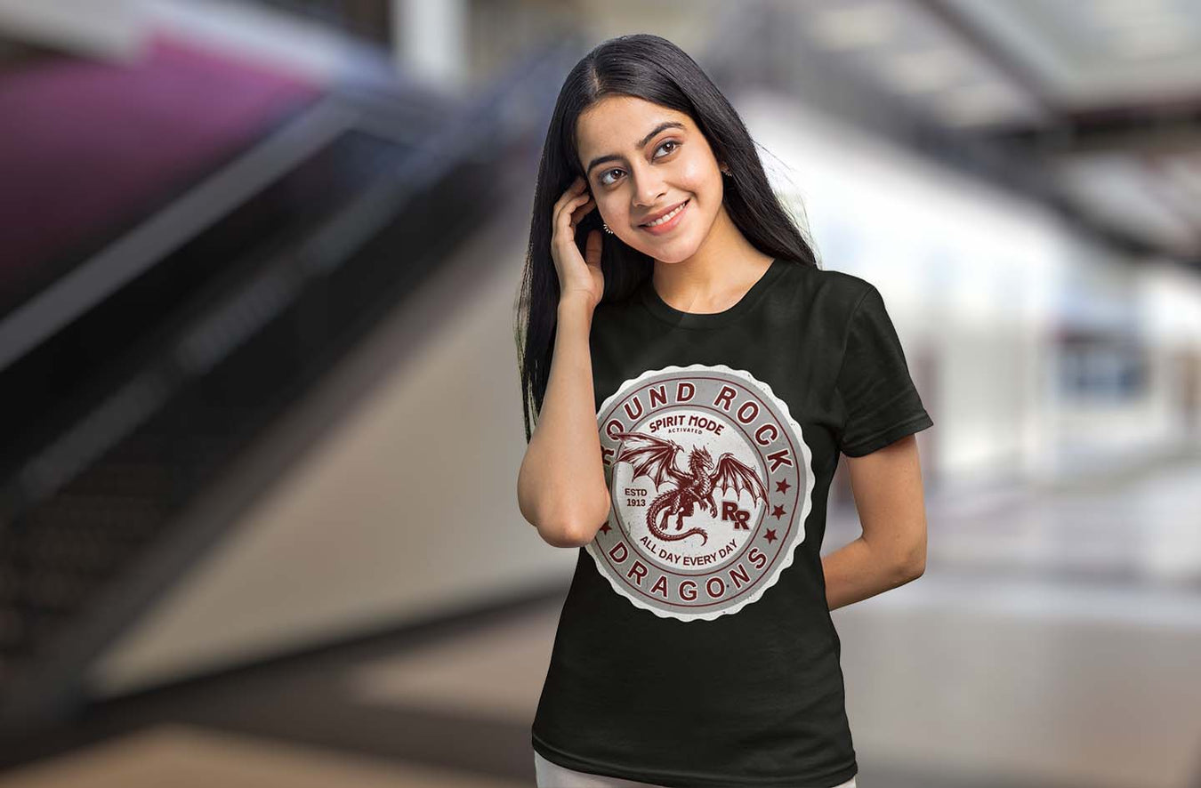 Round Rock High School Dragons Women's T-shirts Collection Page
