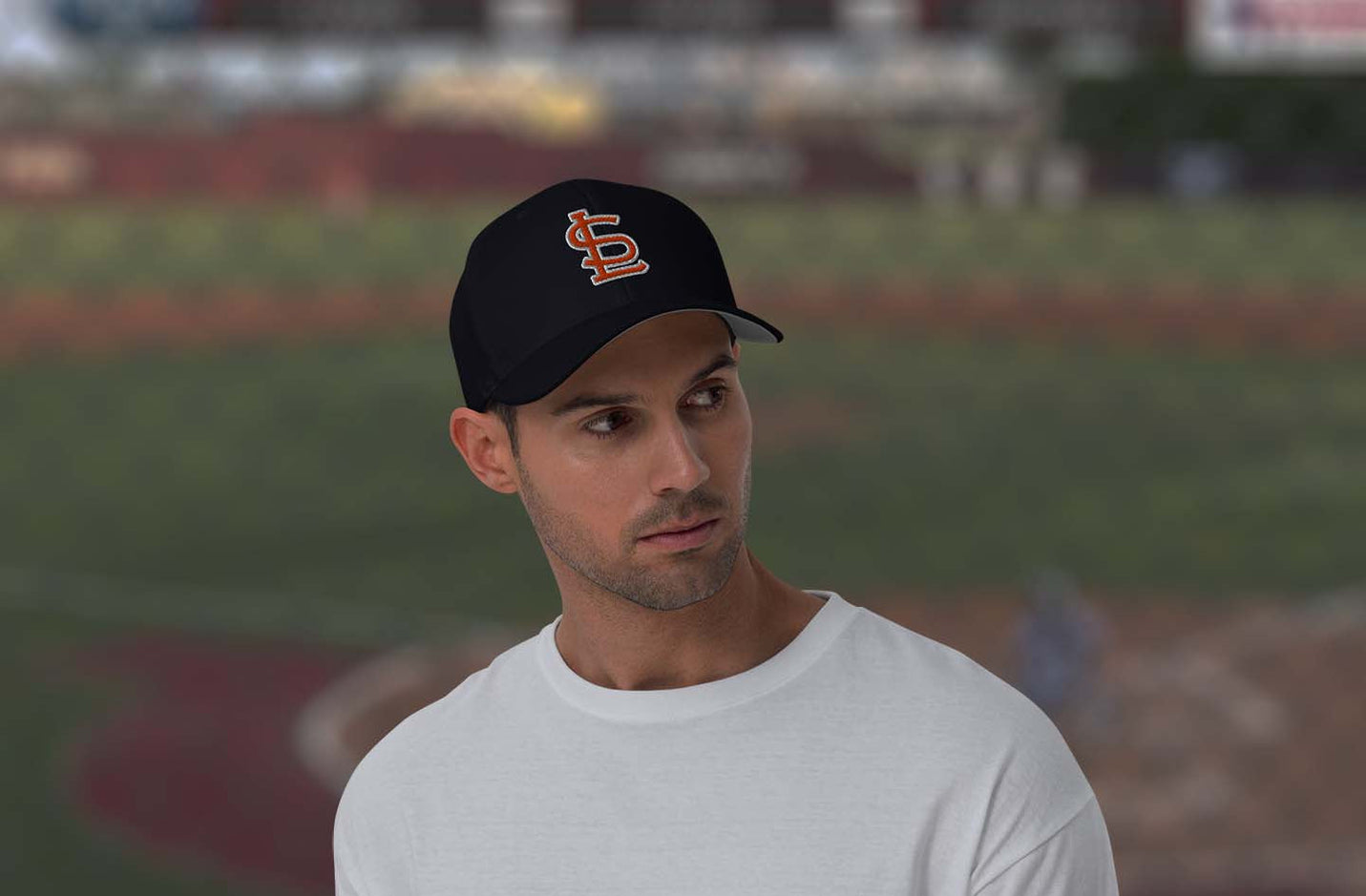 Seven Lakes High School Spartans Flexfit Baseball Caps — District 63