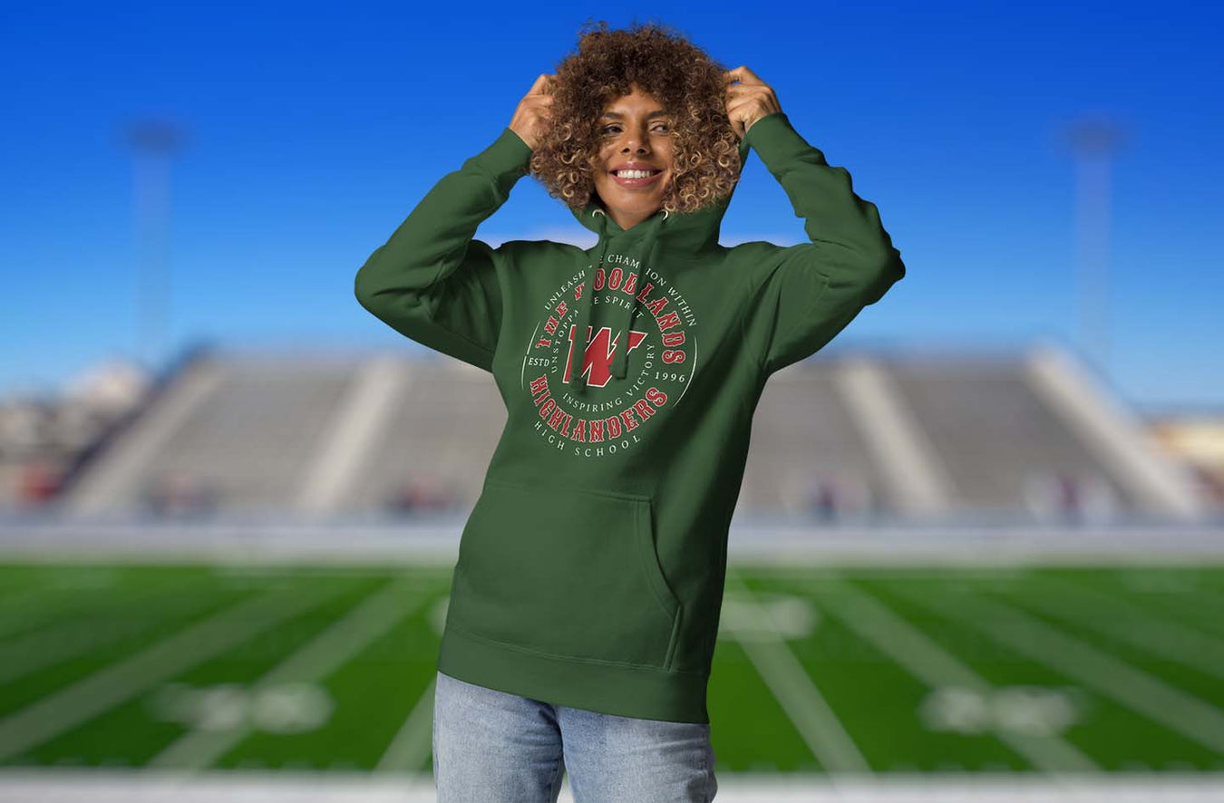 The Woodlands High School Premium Hoodies