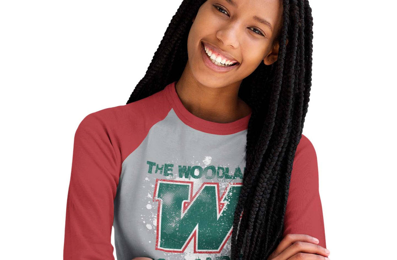 The Woodlands High School Raglan T-shirts