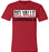 Del Valle High School Cardinals Red Premium T-shirt 31