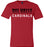 Del Valle High School Cardinals Red Premium T-shirt 24