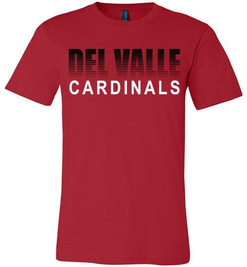 Del Valle High School Cardinals Red Premium T-shirt 24