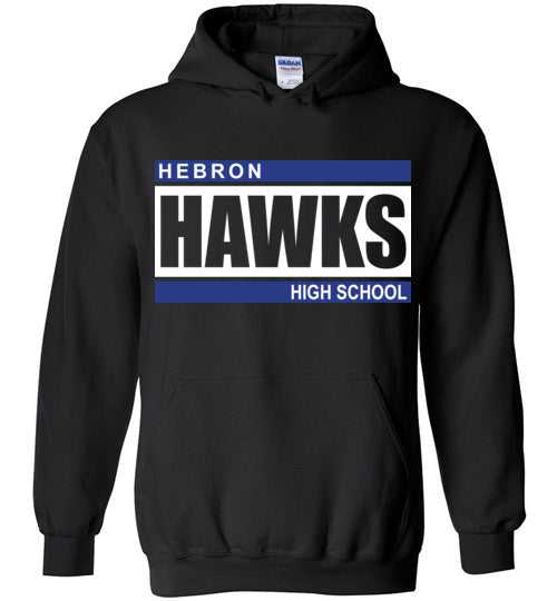 Hebron High School Black Classic Hoodie 98