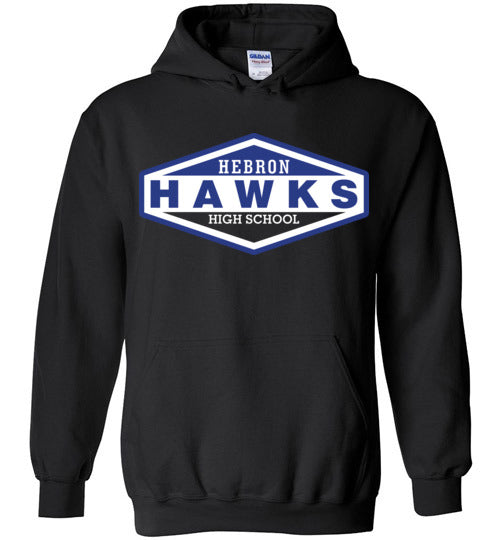 Hebron High School Black Classic Hoodie 09