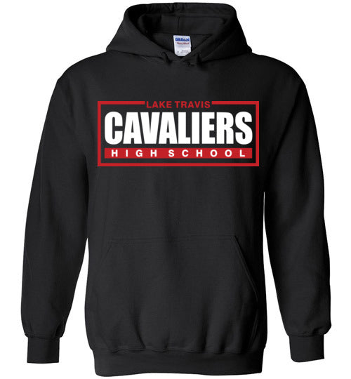 Lake Travis High School Black Classic Hoodie 49