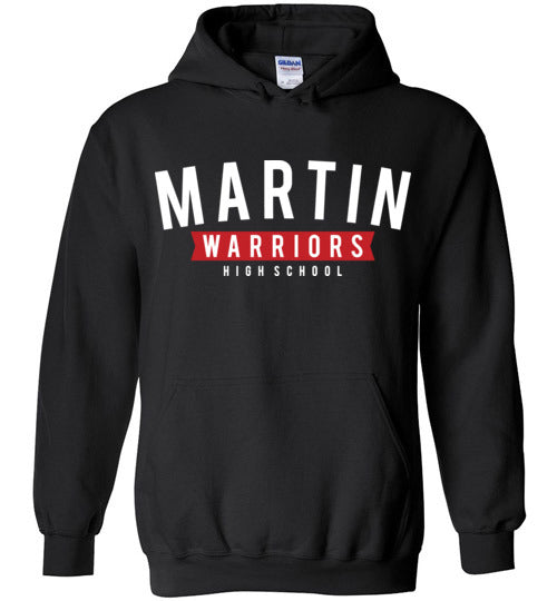 Martin High School Black Classic Hoodie 21