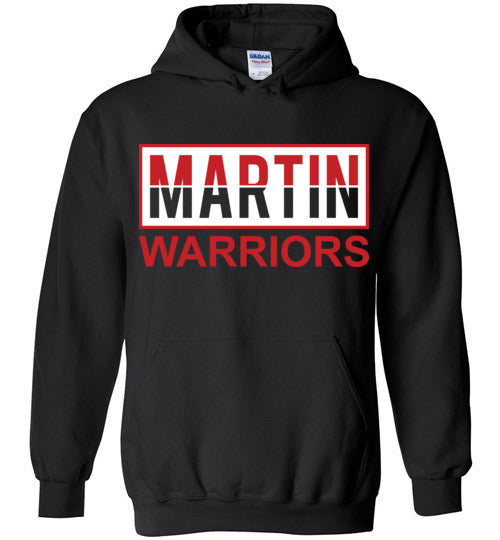 Martin High School Black Classic Hoodie 31