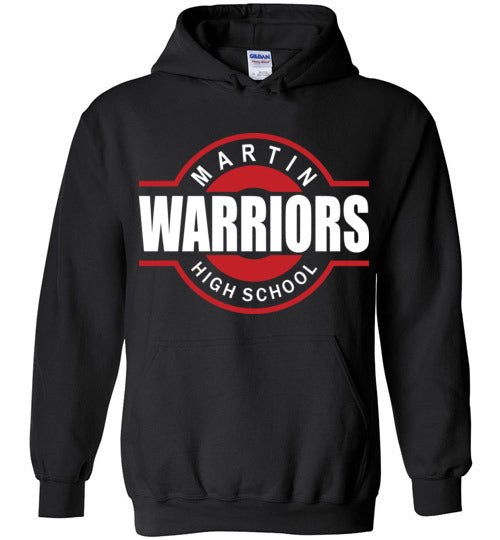 Martin High School Black Classic Hoodie 11