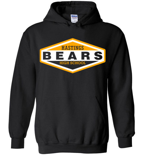 Hastings High School Black Classic Hoodie 09