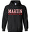 Martin High School Black Classic Hoodie 10