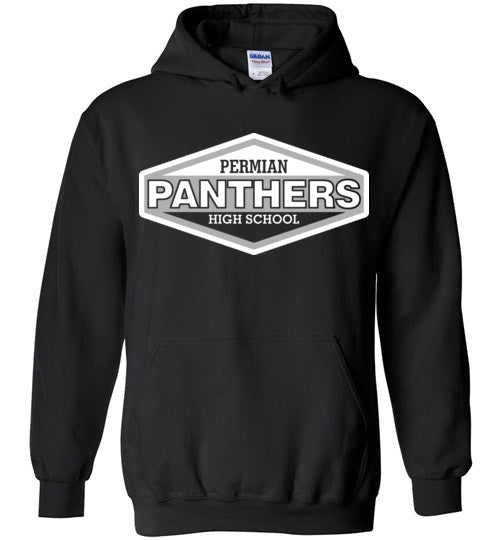 Permian High School Black Classic Hoodie 09