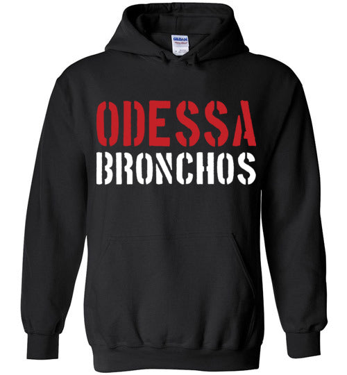 Odessa High School Black Classic Hoodie 17