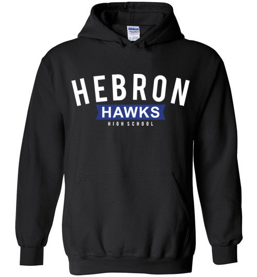 Hebron High School Black Classic Hoodie 21