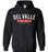 Del Valle High School Cardinals Black Classic Hoodie 21