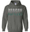 Reagan High School Rattlers Dark Heather Classic Hoodie 24