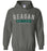 Reagan High School Rattlers Dark Heather Classic Hoodie 21