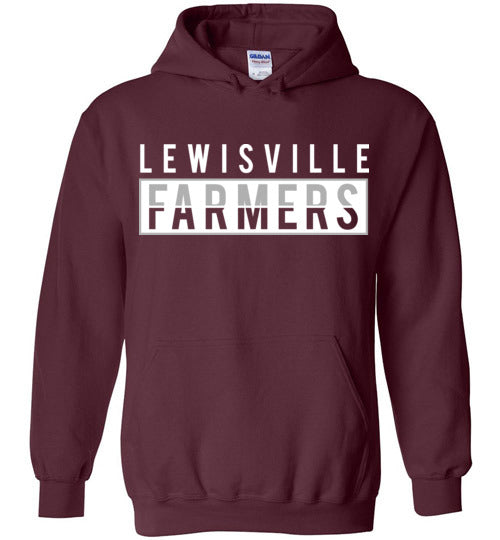 Lewisville High School Maroon Classic Hoodie 31