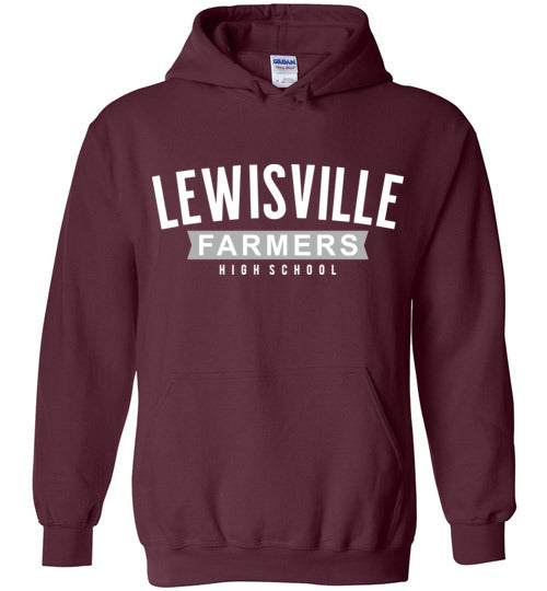 Lewisville High School Maroon Classic Hoodie 21