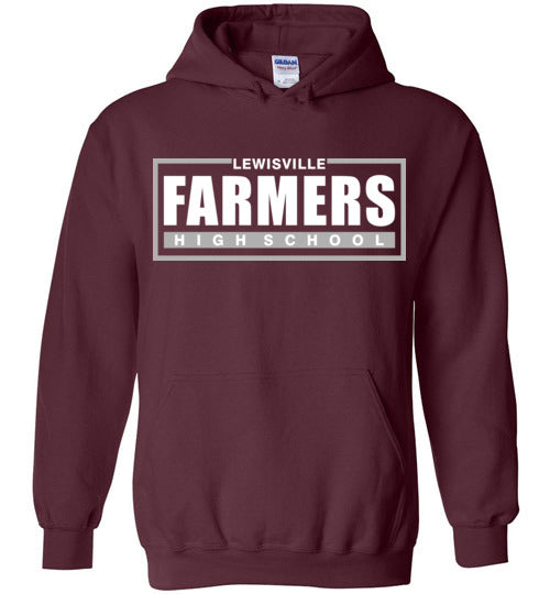 Lewisville High School Maroon Classic Hoodie 49