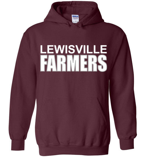 Lewisville High School Maroon Classic Hoodie 10