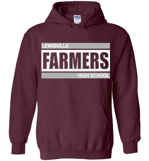 Lewisville High School Maroon Classic Hoodie 98